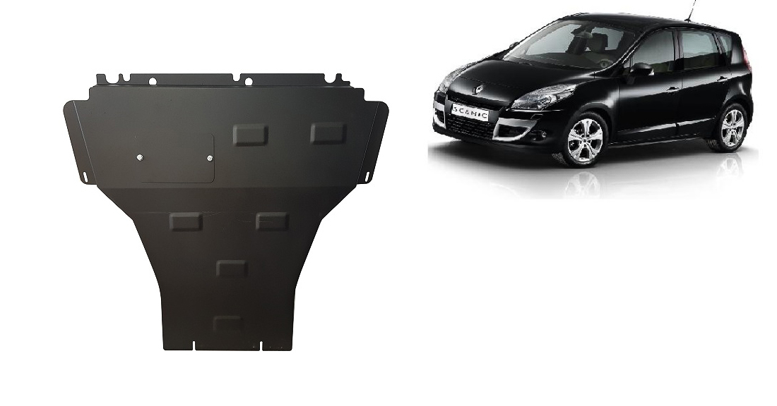 NEUF PLAQUE COUVERCLE CACHE PROTECTION SOUS MOTEUR RENAULT SCENIC III 2008