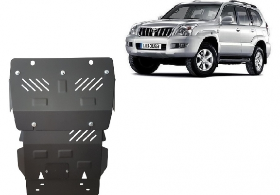 Protection sous moteur et de la radiateur Toyota Land Cruiser J120