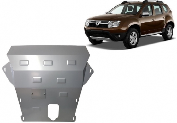 Protection sous moteur et de la boîte de vitesse Dacia Duster - 2,5 mm