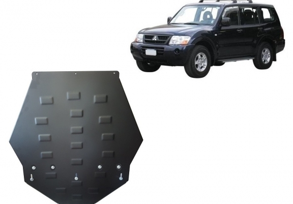 Protection de la boîte de vitesse Mitsubishi Pajero 3 (V60, V70) Vers. 2.0