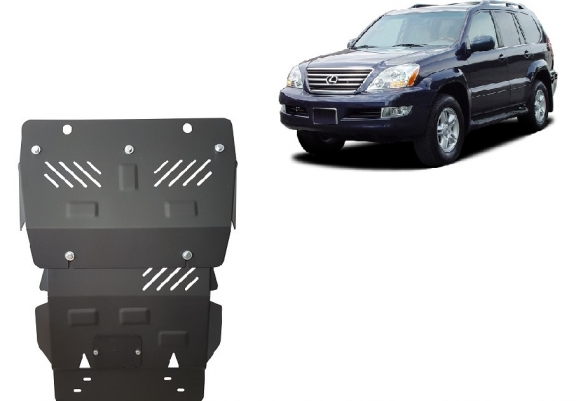 Protection sous moteur et de la boîte de vitesse Lexus GX