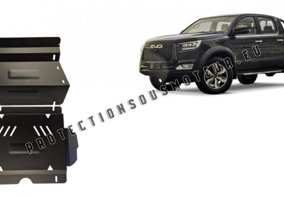 Protection sous moteur et de la radiateur Evo Cross 4