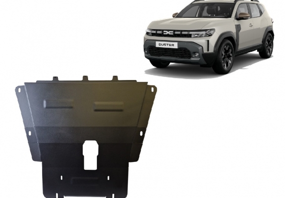Protection sous moteur et de la boîte de vitesse Dacia Duster - 4x2 + 4x4