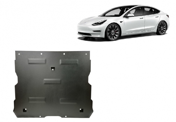 Protection sous moteur électrique avant pour Tesla Model Y AWD