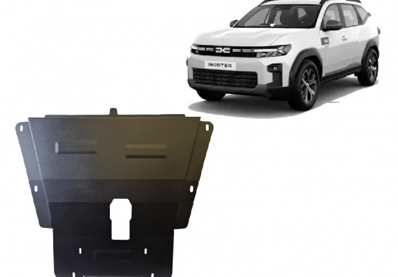 Protection sous moteur et de la boîte de vitesse Dacia Bigster - 4x4 + 4x2