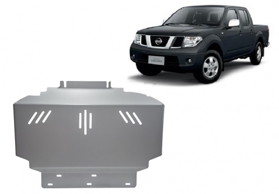 Aluminum protection sous moteur et de la boîte de vitesse Nissan Navara