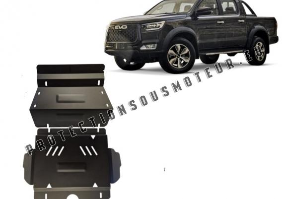 Protection sous moteur et de la radiateur Evo Cross 4