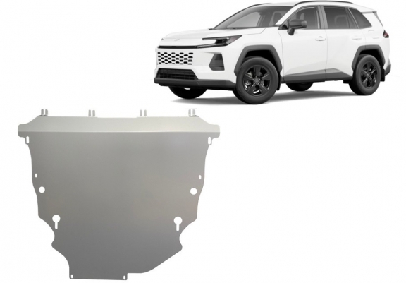 Protection sous moteur et de la boîte de vitesse  Toyota RAV4 - Aluminium  