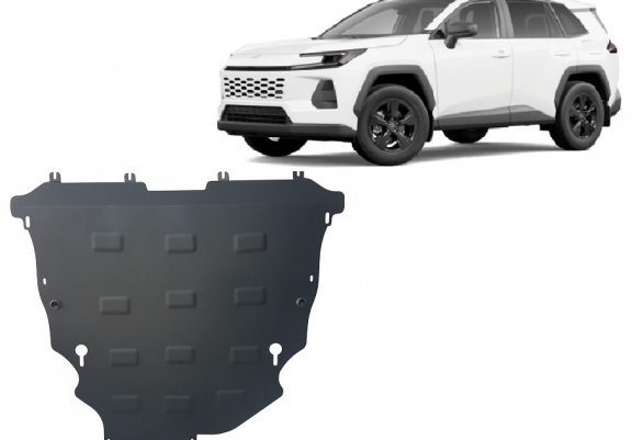 Protection sous moteur et de la boîte de vitesse Toyota Rav4
