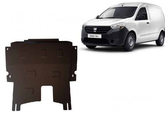Protection sous moteur et de la boîte de vitesse Dacia Dokker