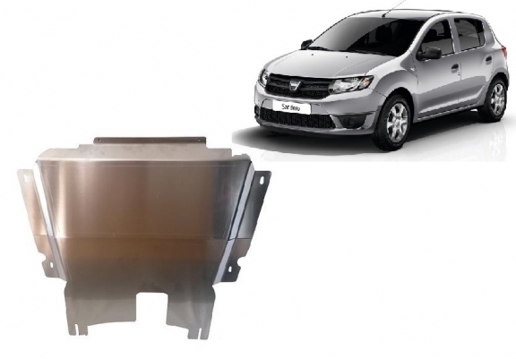 Protection sous moteur et de la boîte de vitesse DACIA  SANDERO 2 - Aluminum