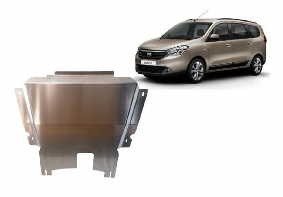 Protection sous moteur et de la boîte de vitesse DACIA LODGY - Aluminum