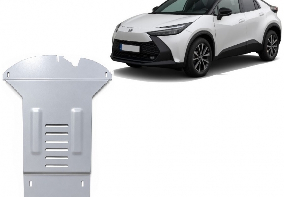 Protection / verrou de catalyseur en aluminium pour Toyota C-HR
