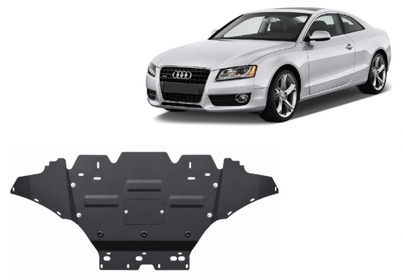 Protection sous moteur et de la radiateur Audi A5 diesel