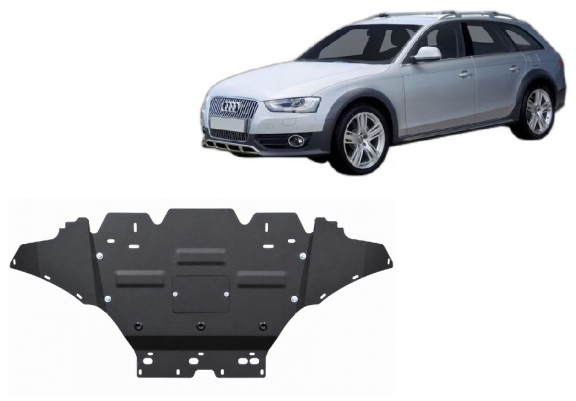 Protection sous moteur et de la radiateur Audi A4 B8 All Road petrol