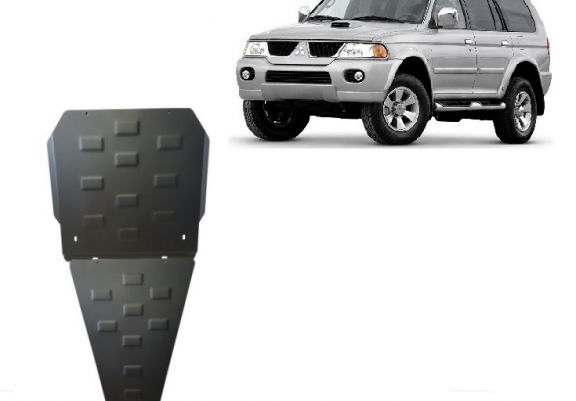 Protection de la boîte de vitesse et de la différentiel Mitsubishi Pajero Sport 1