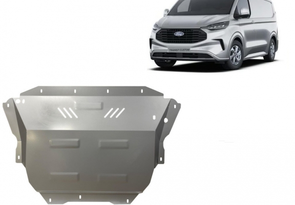 Aluminium protection sous moteur et de la boîte de vitesse Ford Tourneo Custom