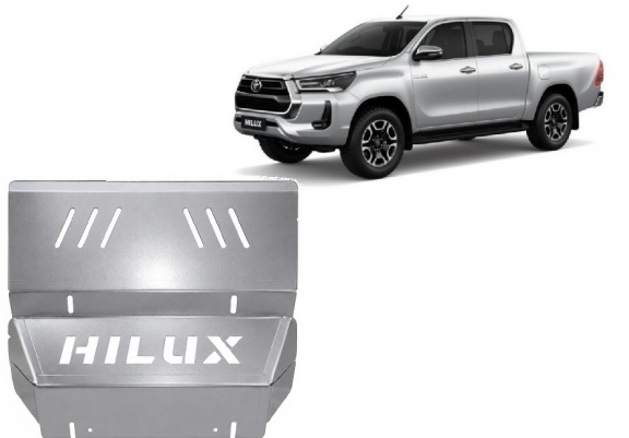Protection de radiateur Toyota Hilux Invincible - Aluminium