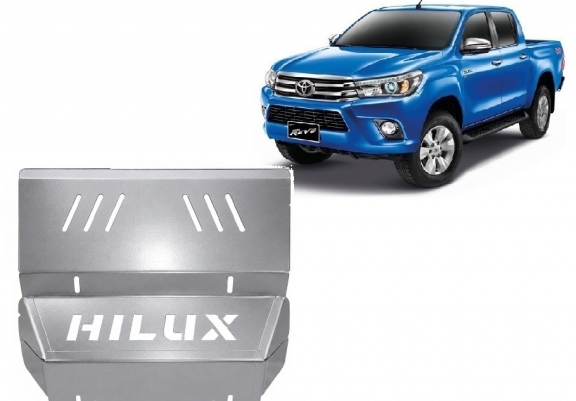 Protection de radiateur Toyota Hilux Revo - Aluminium