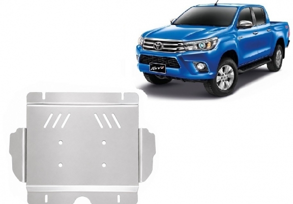 Protection Sous Moteur Toyota Hilux Revo - Aluminium