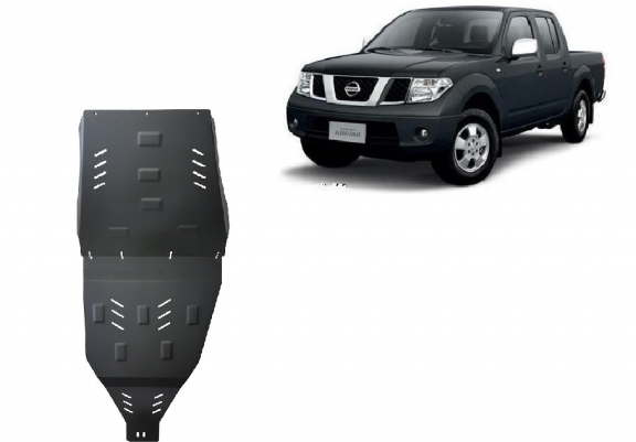 Protection de la boîte de vitesse  Nissan Navara D40