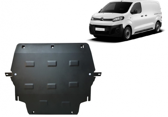Protection sous moteur et de la boîte de vitesse Citroen Dispatch