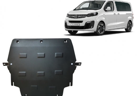 Protection sous moteur et de la boîte de vitesse Opel Zafira Life