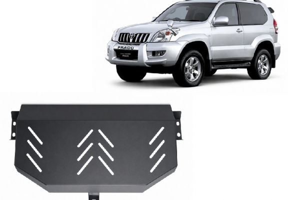 Protection de réservoir Toyota Land Cruiser J120 - uniquement pour le modèle 3 portes 