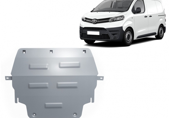 Protection sous moteur et de la boîte de vitesse Toyota Proace - Aluminium 