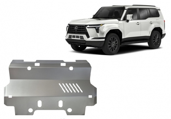 Protection de radiateur Lexus GX - Aluminium