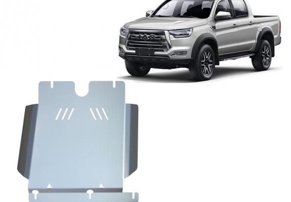 Aluminium protection de la boîte de vitesse Jac T8