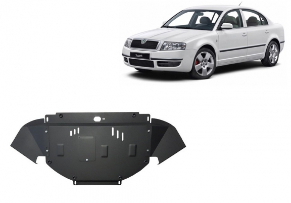 Protection sous moteur et de la radiateur Skoda Superb- 1,8 1,9 2,0  TDI