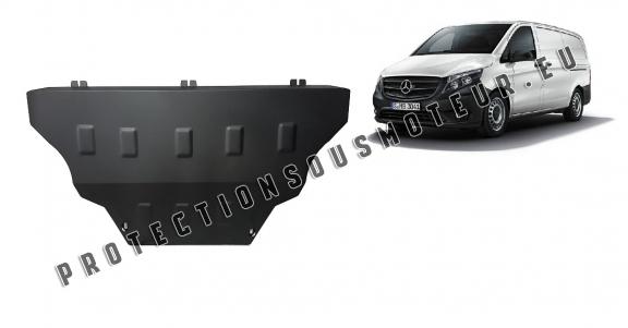 Protection sous moteur et de la boîte de vitesse Mercedes Vito W447 4x2, 1.6 D