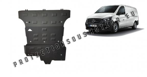 Protection sous moteur et de la boîte de vitesse  Mercedes Viano W447 2.2 D, 4x4