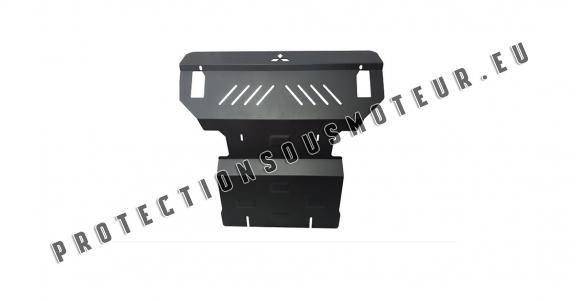 Protection sous moteur et de la radiateur Mitsubishi Pajero 3 (V60, V70)