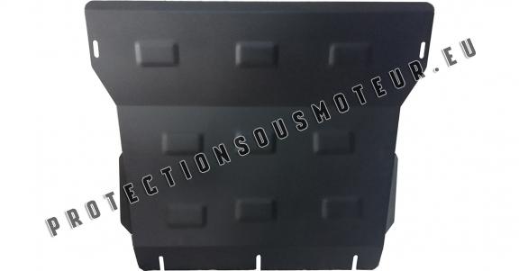 Protection sous moteur et de la radiateur Nissan Navara D22