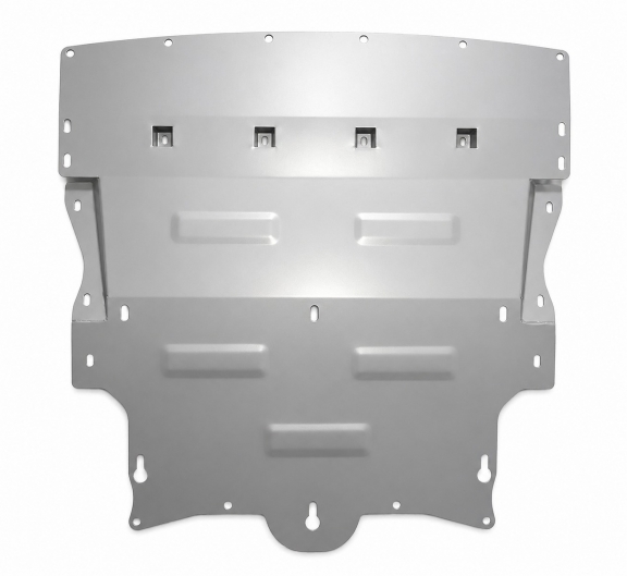 Protection sous moteur et de la boîte de vitesse Nissan Qashqai J12 - Aluminium 
