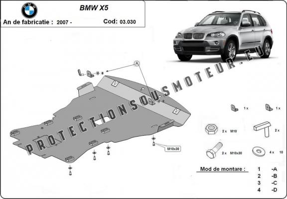 Protection Sous Moteur BMW X5