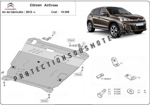 Protection sous moteur et de la boîte de vitesse Citroen Aircross