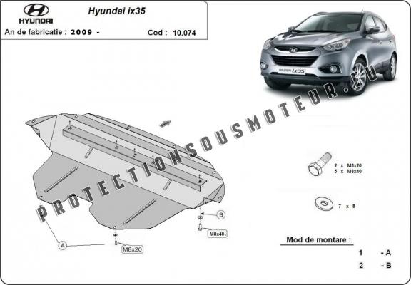 Protection sous moteur et de la boîte de vitesse Hyundai IX35