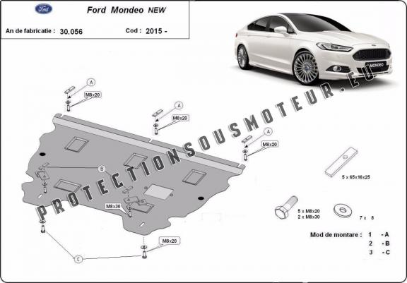 Protection sous moteur et de la boîte de vitesse Ford Mondeo 5