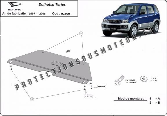 Protection de la boîte de vitesse Daihatsu Terios