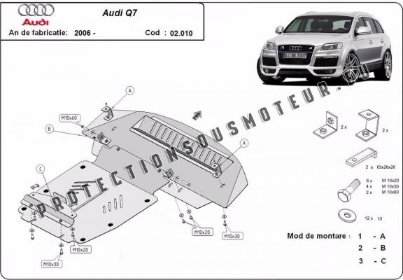 Protection Sous Moteur Audi Q7
