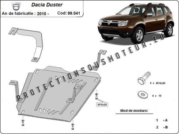 Protection de réservoir Dacia Duster