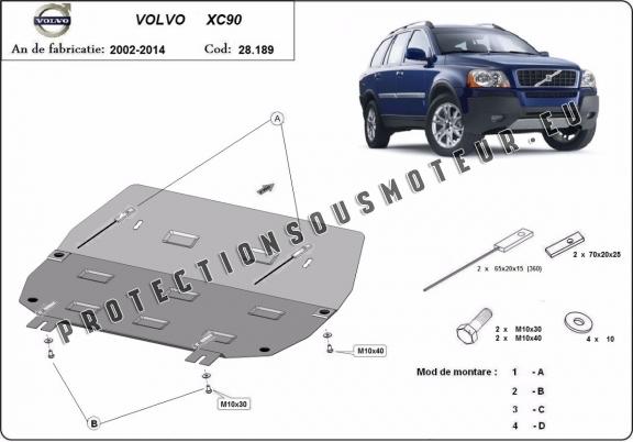 Protection sous moteur et de la boîte de vitesse Volvo XC90