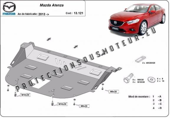 Protection sous moteur et de la boîte de vitesse Mazda Atenza