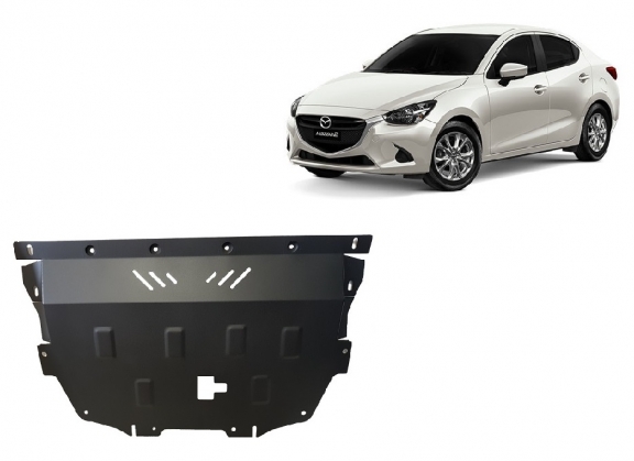 Protection sous moteur et de la boîte de vitesse Mazda 2