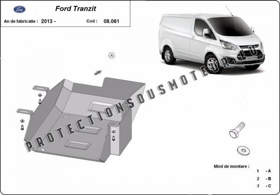 Protection réservoir AdBlue Ford Transit Custom