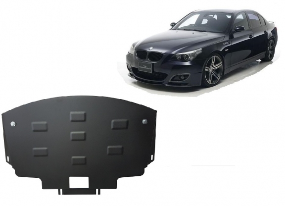 Protection sous moteur et de la radiateur BMW Seria 5  E60/E61 pare-chocs avant standard M