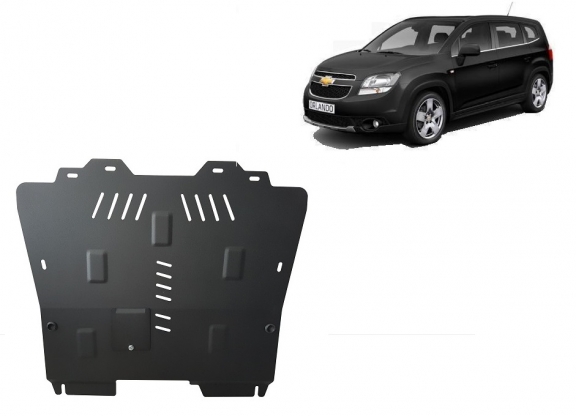 Protection sous moteur et de la boîte de vitesse Chevrolet Orlando
